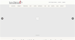 Desktop Screenshot of encinitaschurch.com